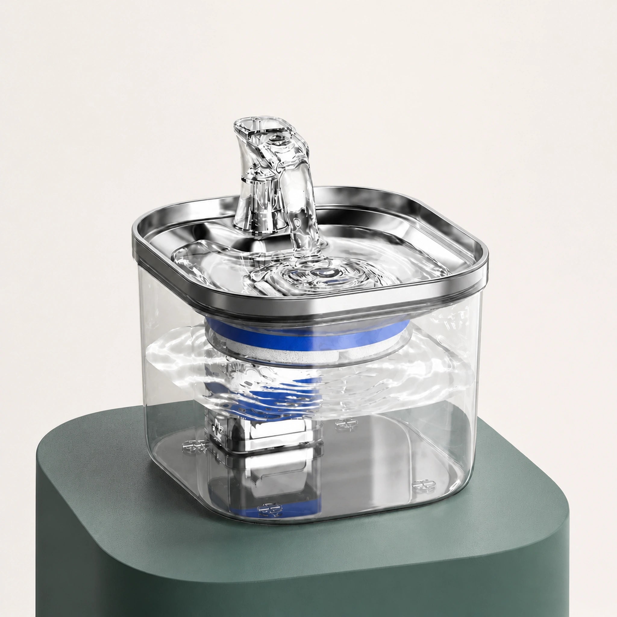 Barkora Flow™ – Fontaine à eau premium en acier inoxydable